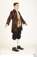   Photos Man in Historical Civilian suit 6 18th century a poses medieval clothing whole body 0008.jpg